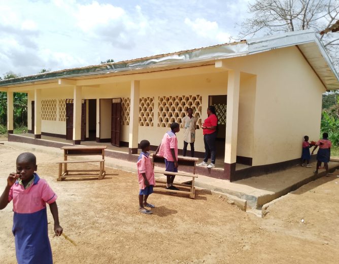 4 salles de classes rétrocédées à l’EP de TOBAGNE et EDIOLOMO